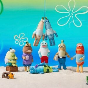 *UNAVAILABLE*Pop Mart Bikini Bottom Buddies Plush Pendant Blind Box - Cool Fish
